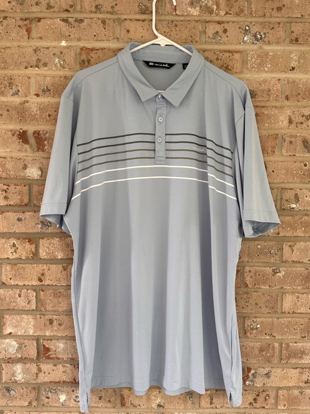 Travis Mathew Golf Polo Light Blue 3XL NWOT